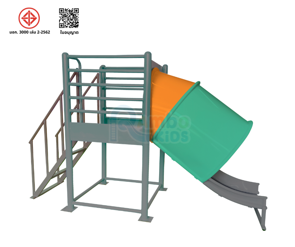 กระดานลื่น 2-5 ปี รางปิด