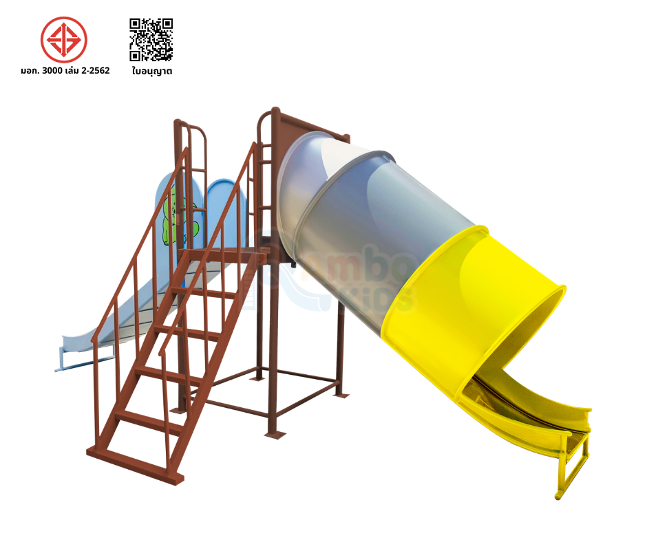 กระดานลื่น 5-12 ปี รางผสม