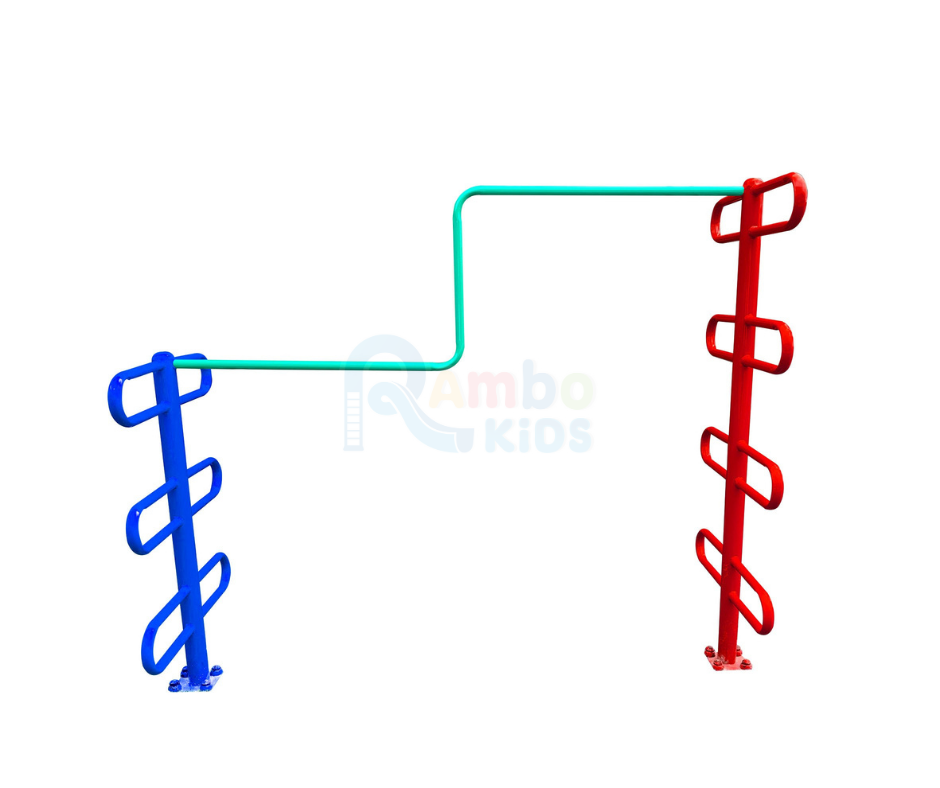 บาร์โหนปีนป่ายและยืดตัว 2 ระดับ