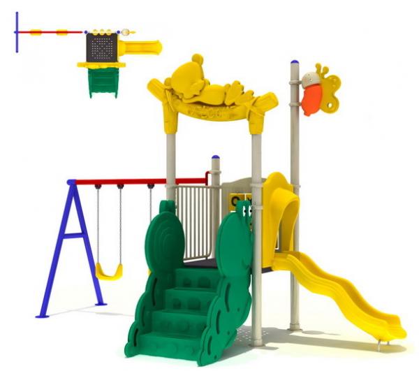 SLEEPING BEAR SLIDE&SWING